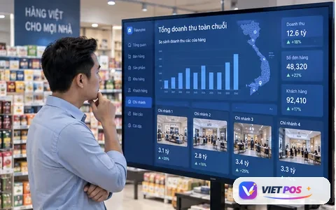 Hình minh họa giải pháp quản lý Chuỗi cửa hàng bán lẻ