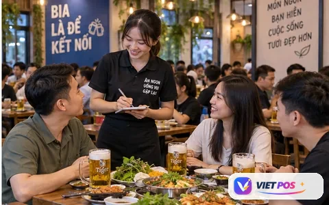 Hình minh họa giải pháp quản lý Quán nhậu / quán ăn