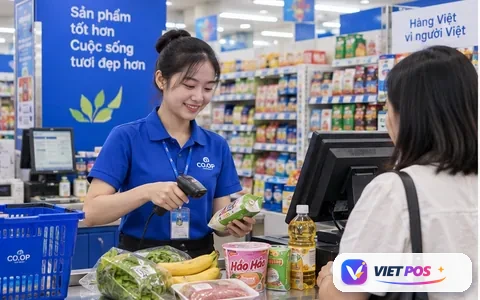 Hình minh họa giải pháp quản lý Siêu thị mini / minimart