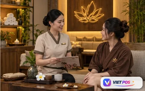 Hình minh họa giải pháp quản lý Spa
